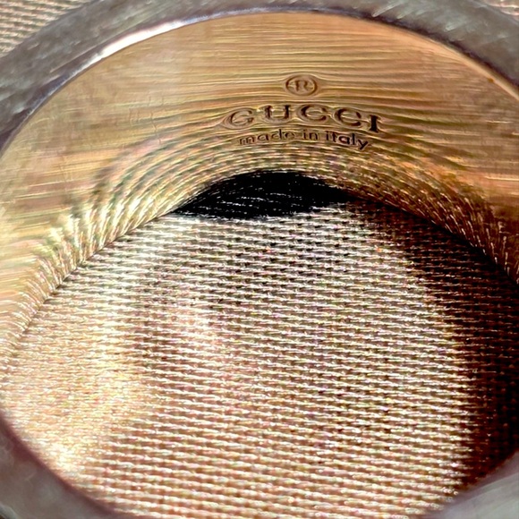 Gucci Unisex G cut ring/scarf ring - Picture 7 of 14